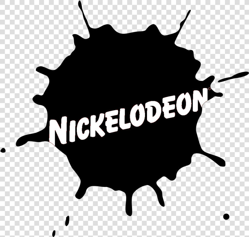 Logo Nickelodeon   Png Download   Nickelodeon Black And White  Transparent PngTransparent PNG