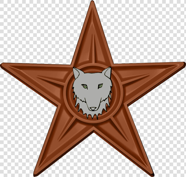 Barnstar Wolf   Wild West Png  Transparent PngTransparent PNG