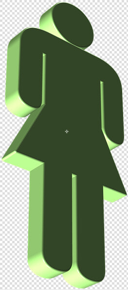 Silhouette  Person  Human  Woman  Presentation  3d   Illustration  HD Png DownloadTransparent PNG