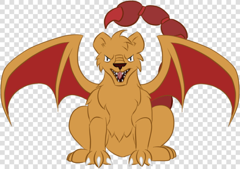 Minotaur Manticore Legendary Creature Drawing Monster   Manticore Clipart  HD Png DownloadTransparent PNG