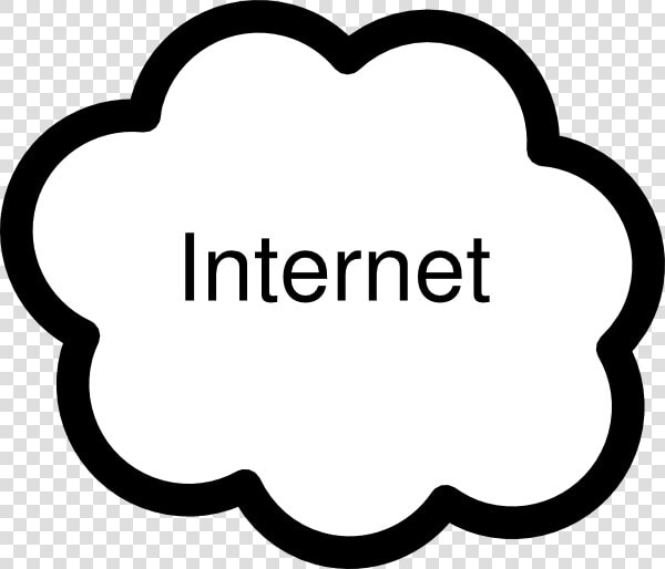 Internet Cloud Icon Clipart   Internet Clipart  HD Png DownloadTransparent PNG