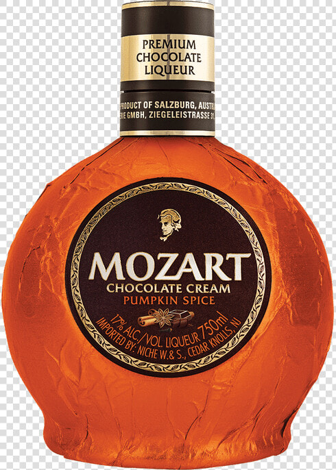 Mozart Chocolate Pumpkin Spice Liqueur   Tennessee Whiskey  HD Png DownloadTransparent PNG