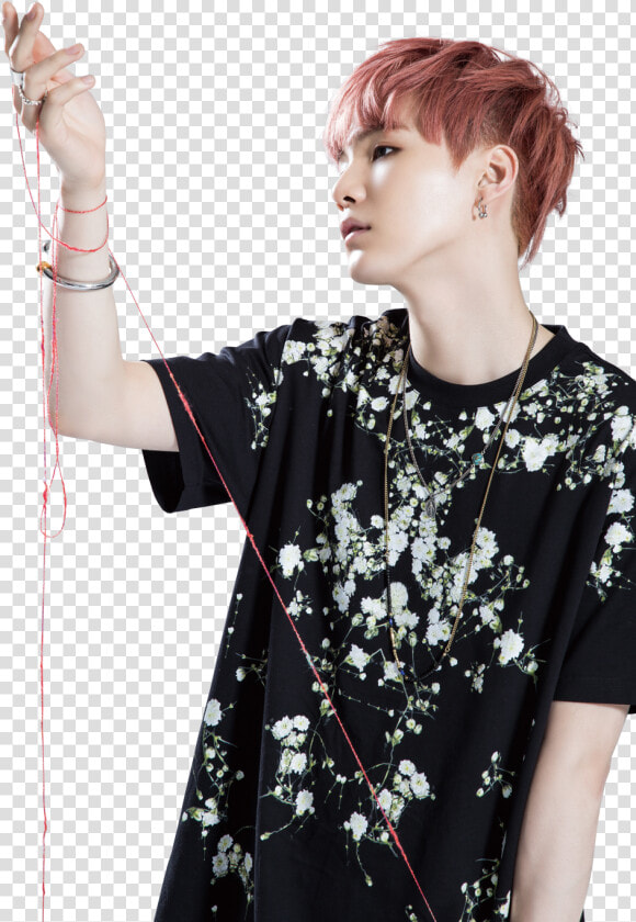 Yoongi And Cherry Blossom   Png Download   Bts Min Yoongi Png  Transparent PngTransparent PNG