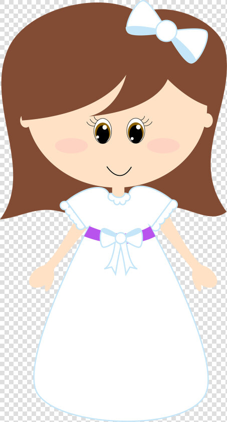 Primera Comunion Clipart Niña Png  Transparent PngTransparent PNG