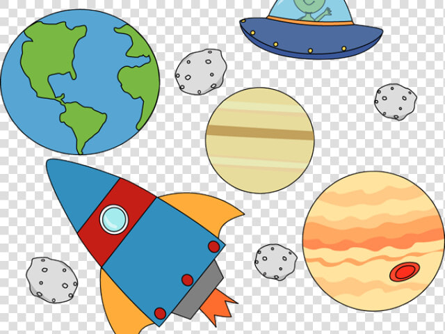 Transparent Cartoon Planet Png   Outer Space Clipart  Png DownloadTransparent PNG