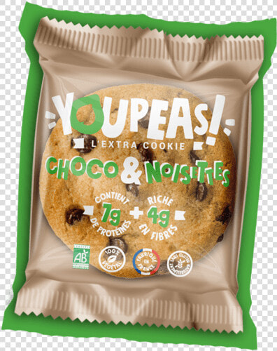 Youpeas Cookie Choco Noisettes   Cookie  HD Png DownloadTransparent PNG