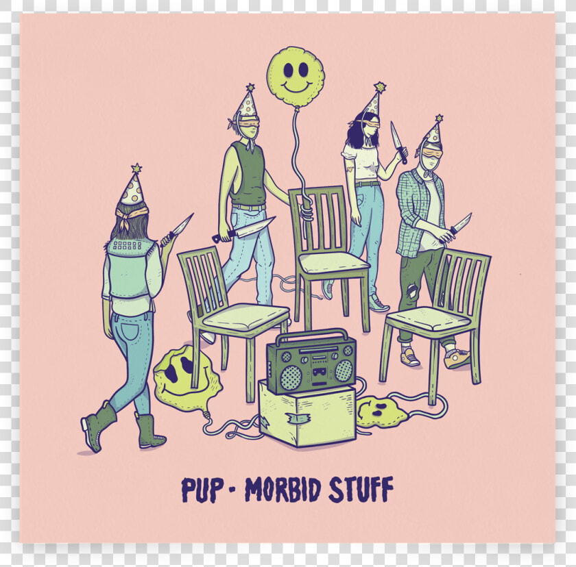 Image Of Pup   Pup Morbid Stuff Vinyl  HD Png DownloadTransparent PNG