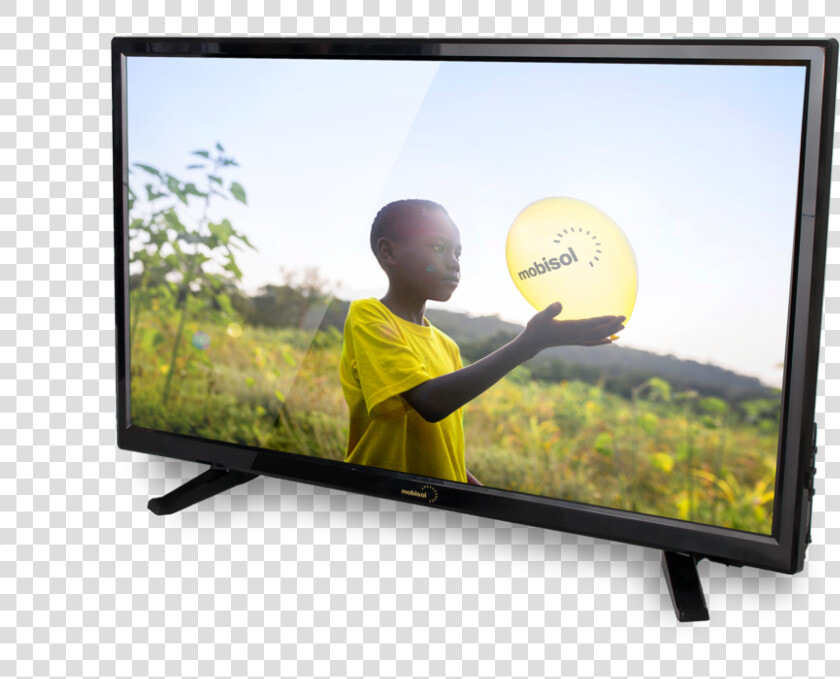 Mobisol tv 22inch Cello 30w With Balloon Boy   Png   Tv Inch 24 Ya Mobisol  Transparent PngTransparent PNG