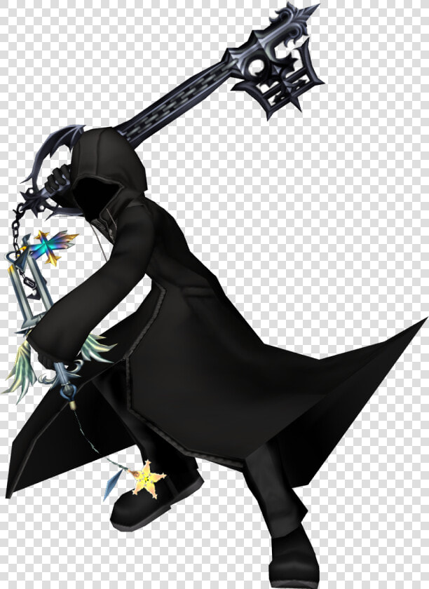 Hooded Roxas Render By Renzo Senpai d9aw6lo   Kingdom Hearts Hooded Roxas  HD Png DownloadTransparent PNG