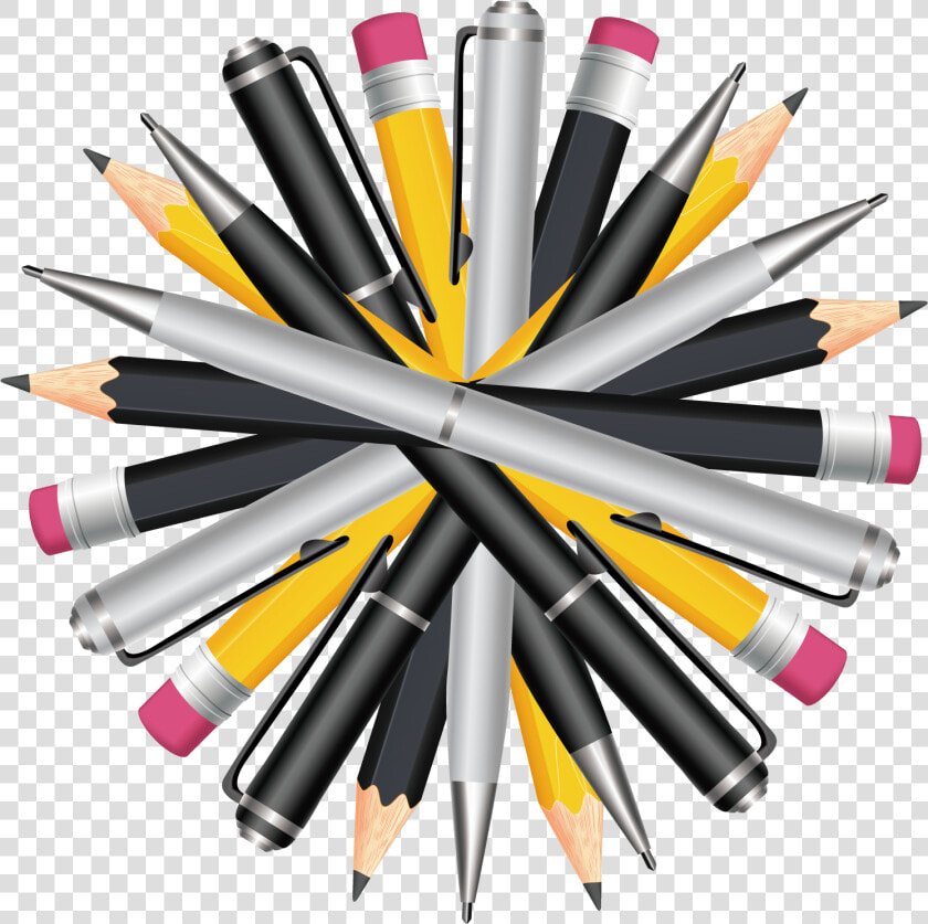 Transparent Pens And Pencils Clipart   Pens And Pencils Png  Png DownloadTransparent PNG