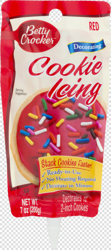 Yellow Betty Crocker Cookie Icing  HD Png DownloadTransparent PNG