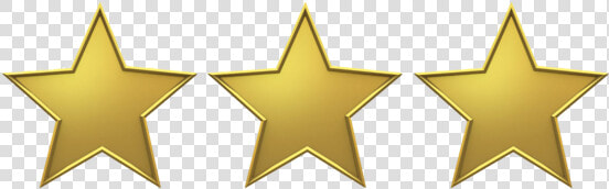 3 Gold Stars   Rate Us 5 Stars  HD Png DownloadTransparent PNG