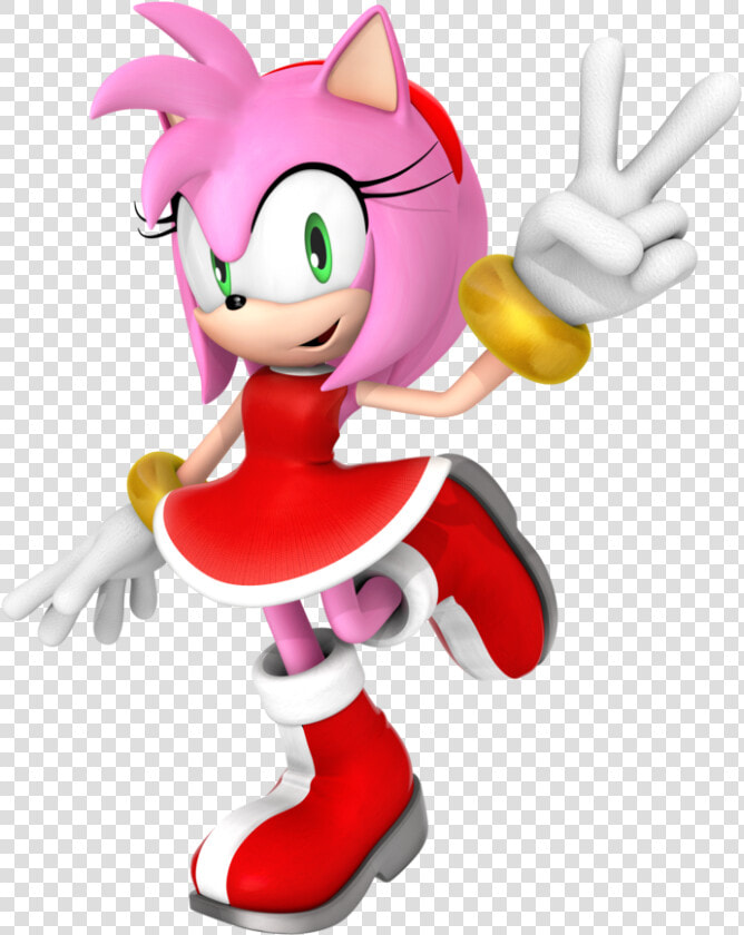 Sweet Amy Rose Render 2016 By Nibroc rock   Amy Rose Render Deviantart  HD Png DownloadTransparent PNG