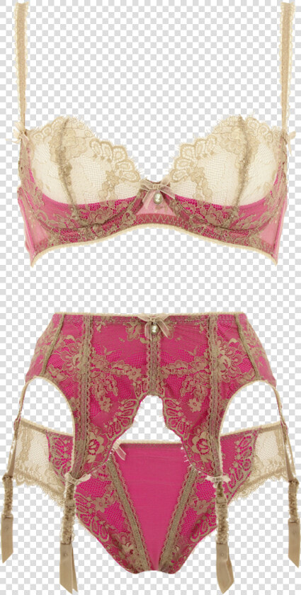 “ Savoir Faire By Dita Von Teese   32 36 A D 32   Dita Von Teese Red Lingerie Set  HD Png DownloadTransparent PNG