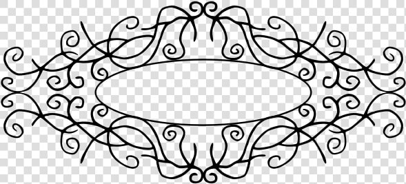 Vector Drawing Of Decorative Title Frame   Clipart Titles  HD Png DownloadTransparent PNG