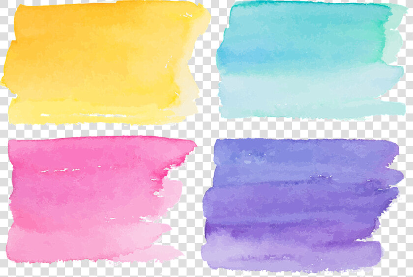 Watercolour  Yellow  Turquoise  Pink  Violet   Yellow Watercolour Splash Clipart  HD Png DownloadTransparent PNG