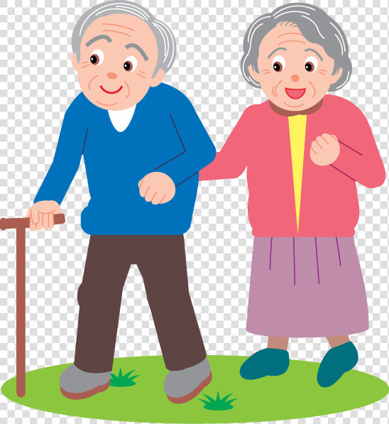 Elderly Cartoon Png   Old People Vector Png  Transparent PngTransparent PNG