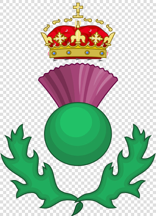 Scottish Thistle As A Heraldic Badge   Symbol Of Christmas In Scotland  HD Png DownloadTransparent PNG