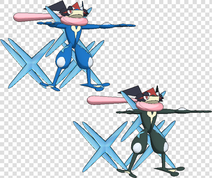 Download Zip Archive   Shiny Greninja 3d Model  HD Png DownloadTransparent PNG