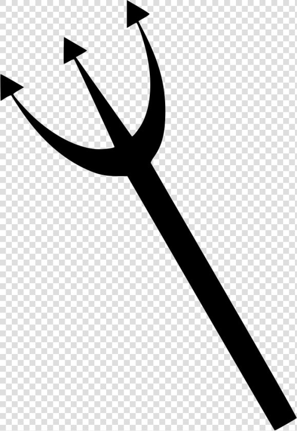 Devil Trident Halloween Trident Polearm Trident   Devil Trident Icon  HD Png DownloadTransparent PNG