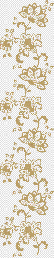  golden  gold  borders  border  frames  frame  floral   Golden Lace Sticker  HD Png DownloadTransparent PNG