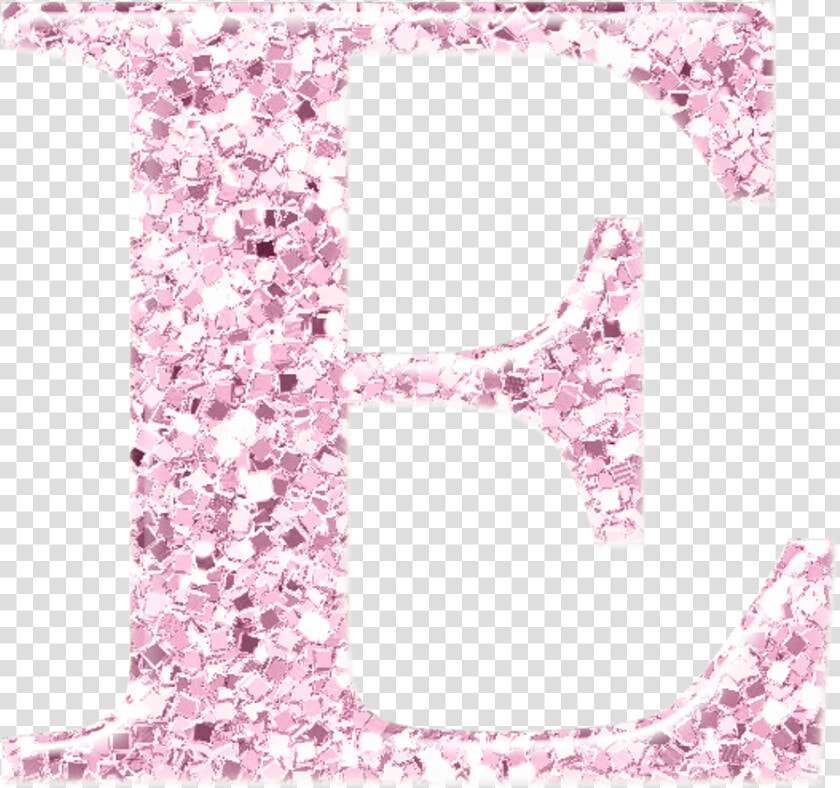 B  ✿  Bling Rosa Pastele   Rosa I Glitter Letter  HD Png DownloadTransparent PNG