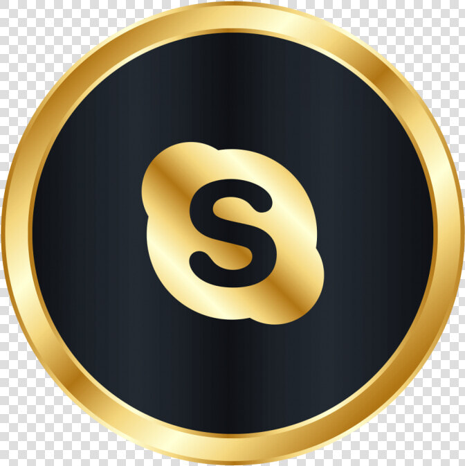 Luxury Skype Button Png Image Free Download Searchpng   Gold Skype Icon Png  Transparent PngTransparent PNG