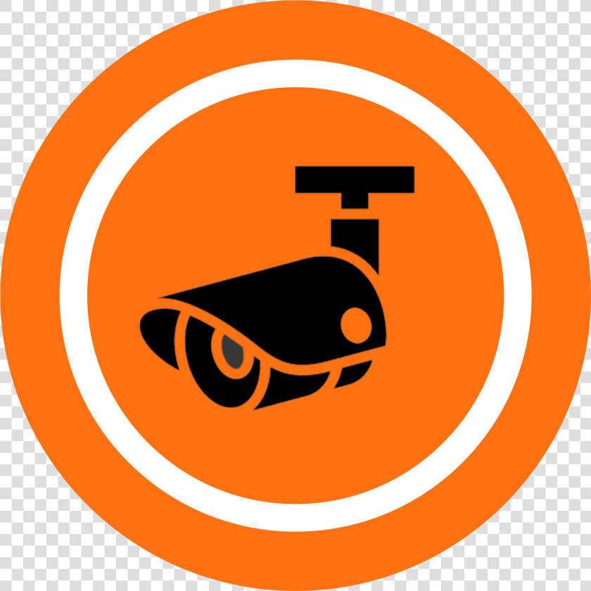 Transparent Security Cameras Clipart   Camera Surveillance Logo Png  Png DownloadTransparent PNG