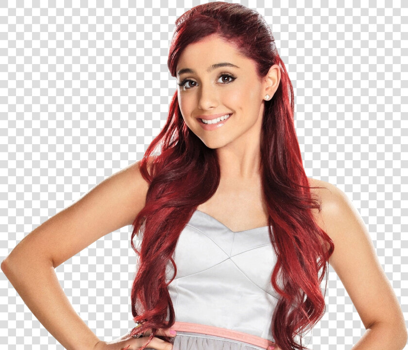 Ariana Grande Red Hairs Png Image   Ariana Grande Hair Sam And Cat  Transparent PngTransparent PNG