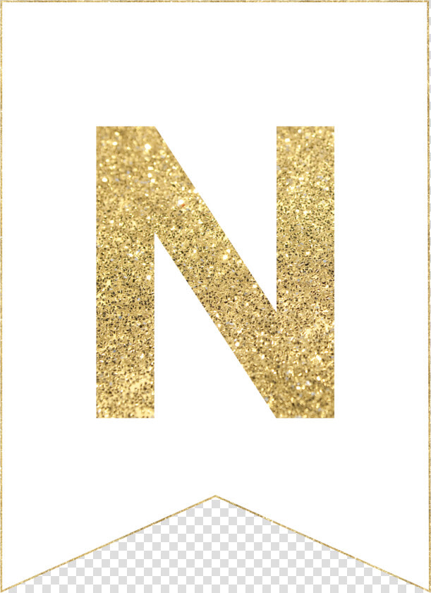 Gold Free Printable Banner Letters  HD Png DownloadTransparent PNG