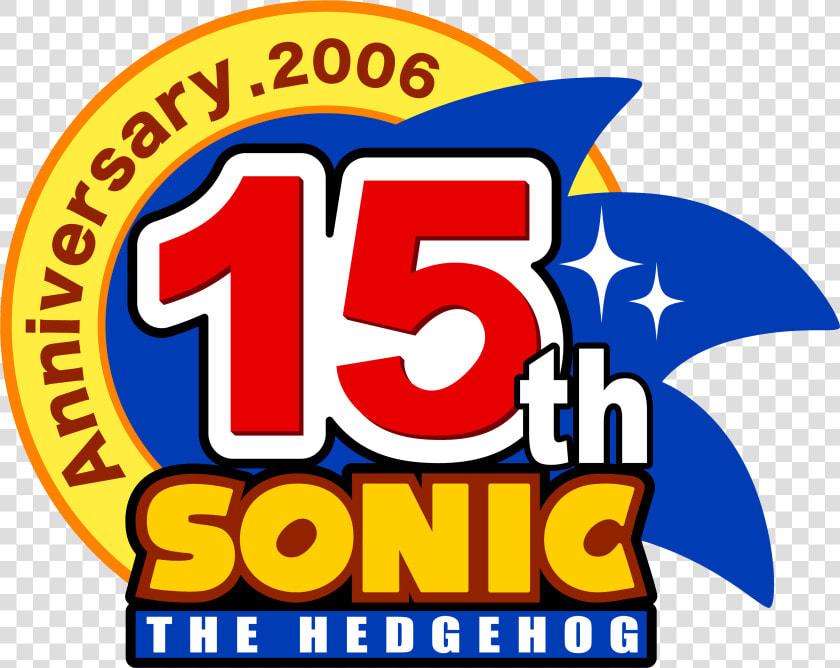 Sonic 15th Anniversary   Sonic The Hedgehog 15th Anniversary  HD Png DownloadTransparent PNG