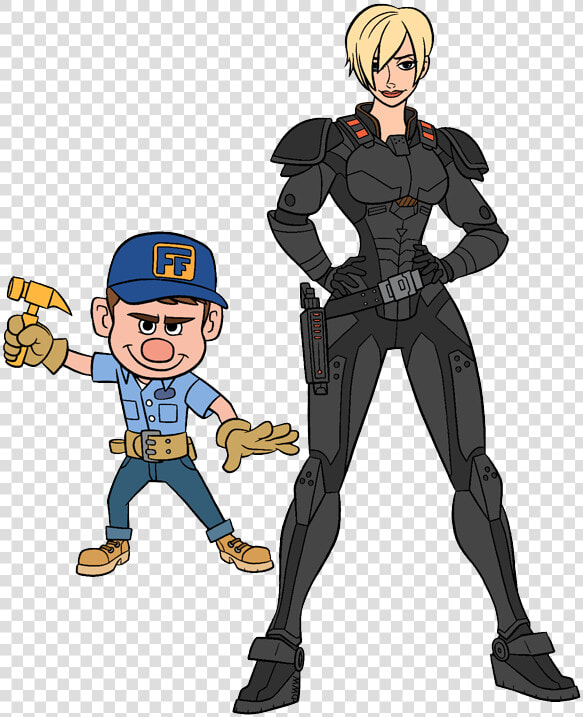 Calhoun Wreck It Ralph Drawing  HD Png DownloadTransparent PNG