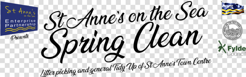 St Annes Spring Clean Logo   Fylde Council  HD Png DownloadTransparent PNG