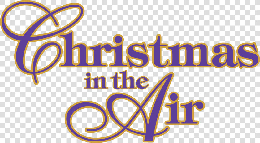 Transparent Merry Christmas Script Png   Christmas In The Air Png  Png DownloadTransparent PNG