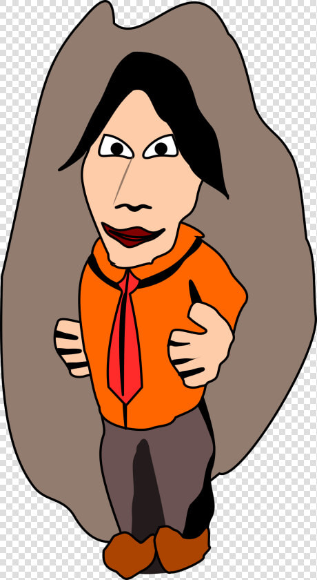 Man With Necktie Clip Arts   Cartoon  HD Png DownloadTransparent PNG