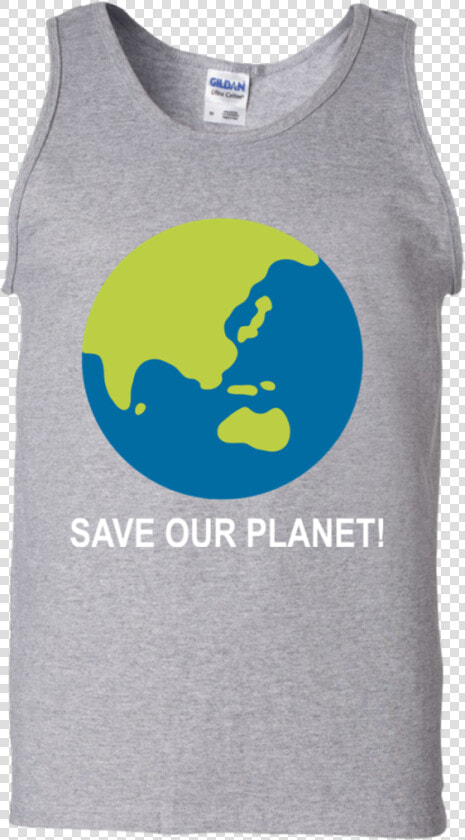 Save Earth Tank Top Shirt Sport Grey S   Active Tank  HD Png DownloadTransparent PNG