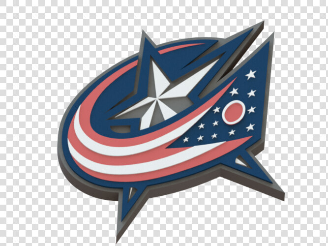 Columbus Blue Jackets 3d Logo  HD Png DownloadTransparent PNG