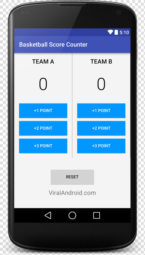 How To Make Basketball Score Counter Android Application   Error View Android  HD Png DownloadTransparent PNG