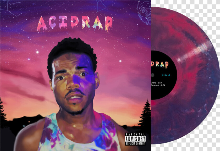 Ar vinyl2   Chance The Rapper Acid Rap Vinyl  HD Png DownloadTransparent PNG