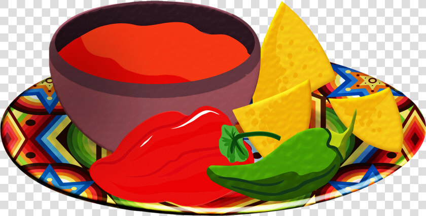 Salsa  Chips  Tomatoes  Red Chili  Tortilla Chips   Chips And Salsa Clip Art  HD Png DownloadTransparent PNG