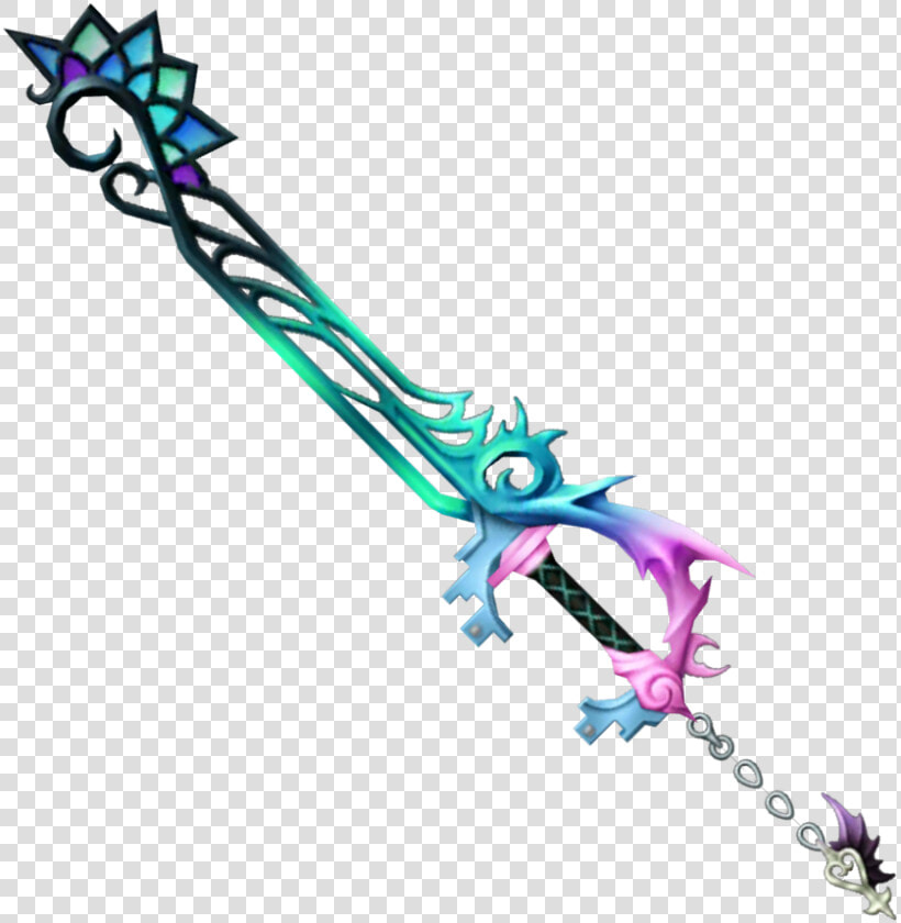 Kingdom Hearts Clipart Keyblade   Kingdom Hearts Mirage Split  HD Png DownloadTransparent PNG