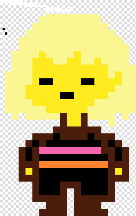 Transparent Frisk Sprite Png   Undertale Frisk Pixel Art  Png DownloadTransparent PNG