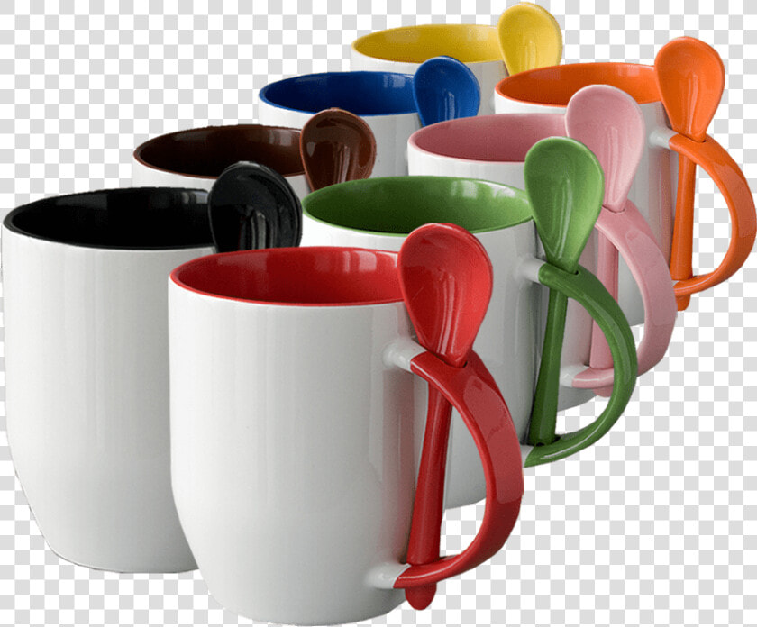 Transparent Cuchara Png   Sublimation Spoon Mug  Png DownloadTransparent PNG