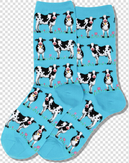 Women S Cows Crew Socks Class Slick Lazy Image Js   Sock  HD Png DownloadTransparent PNG