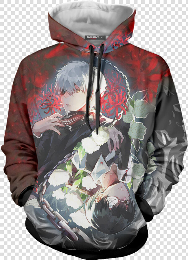 Tokyo Ghoul Kaneki Ken Unisex 3d Hoodie   Supreme Hoodie Kids  HD Png DownloadTransparent PNG