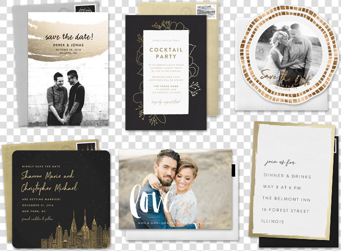 Custom Invitation Cards From Greenvelope   Photograph  HD Png DownloadTransparent PNG