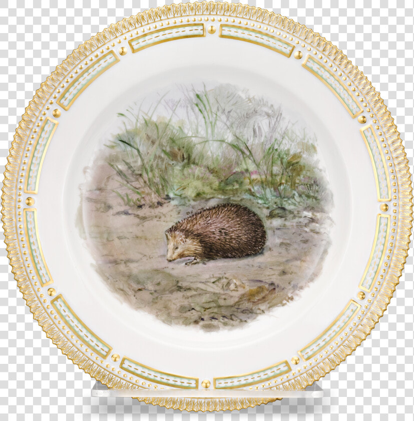 Flora Danica Hedgehog Dinner Plate   Prairie Vole  HD Png DownloadTransparent PNG