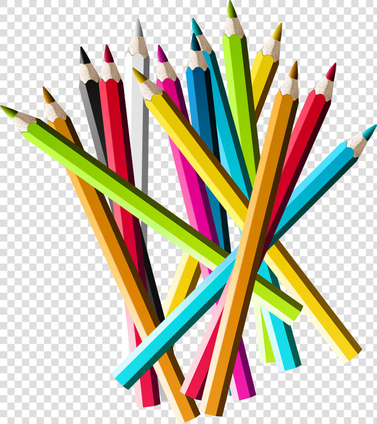 Colorful Pencils Png Picture   Color Pencil Png  Transparent PngTransparent PNG