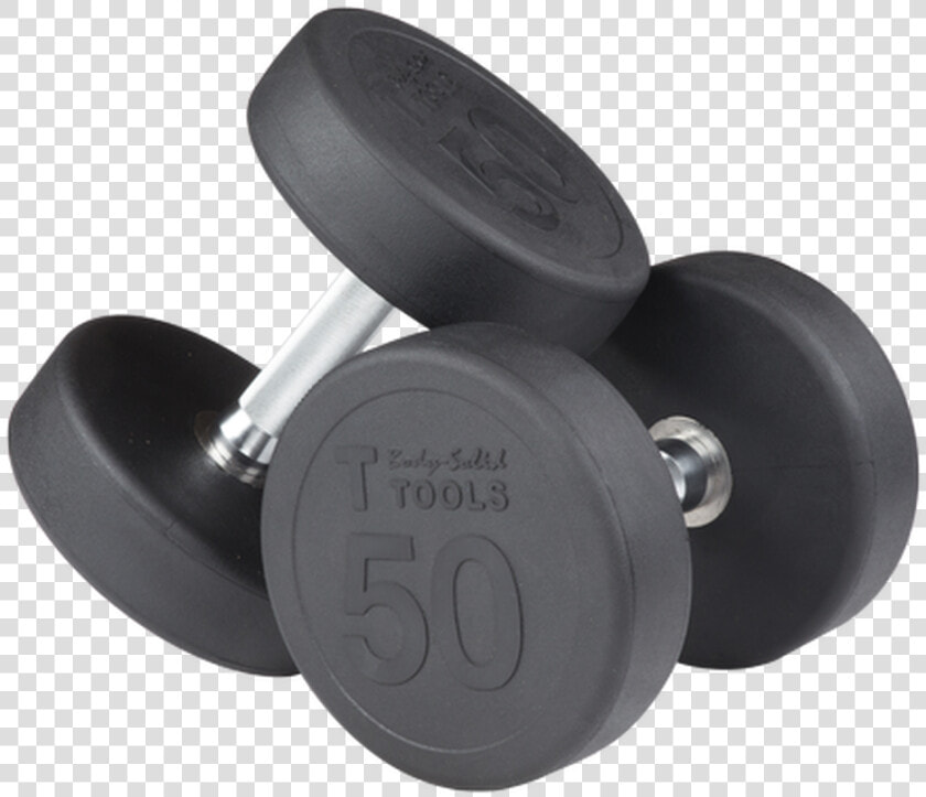 Rubber Round Dumbbells 80 100lbs  sdp900    Dumbbell  HD Png DownloadTransparent PNG