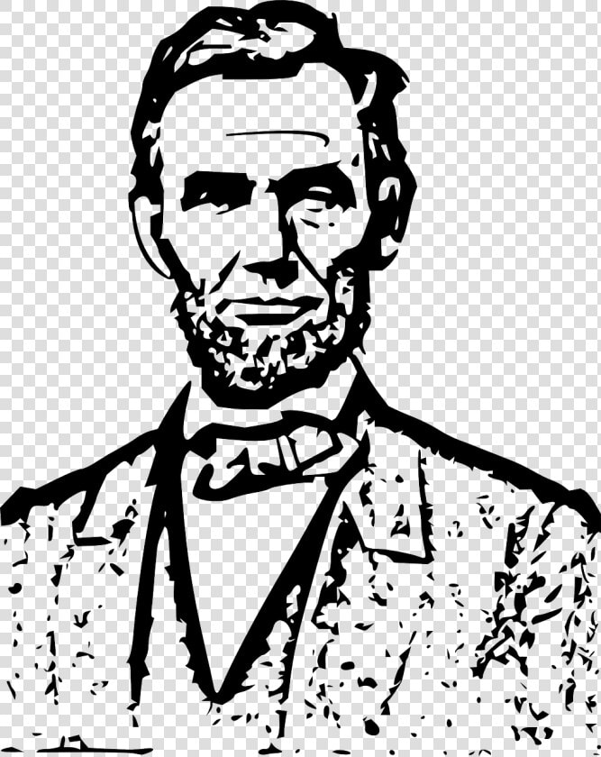 Abraham Lincoln Png   Abraham Lincoln Line Art  Transparent PngTransparent PNG